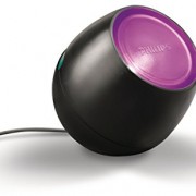 Philips LivingColors Mini Colour Changing Mood Light Black (Integrated 1 x 5 Watts LED Bulb)