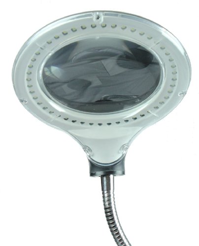 The Jensen daylight 48 Led Height Adjustable Magnifying/Reading Lamp