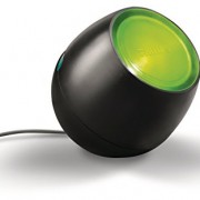 Philips LivingColors Mini Colour Changing Mood Light Black (Integrated 1 x 5 Watts LED Bulb)