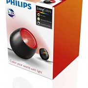 Philips LivingColors Mini Colour Changing Mood Light Black (Integrated 1 x 5 Watts LED Bulb)